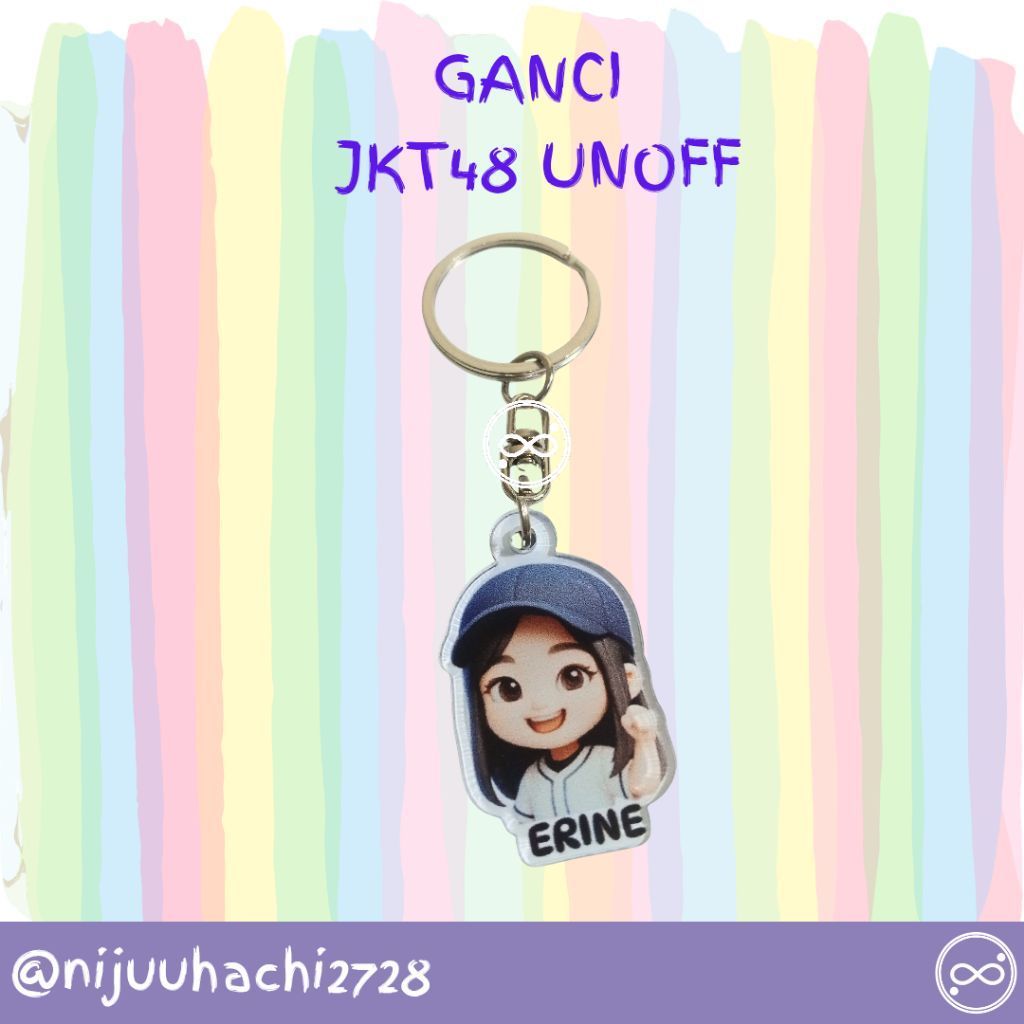 Keychain JKT48 Erine