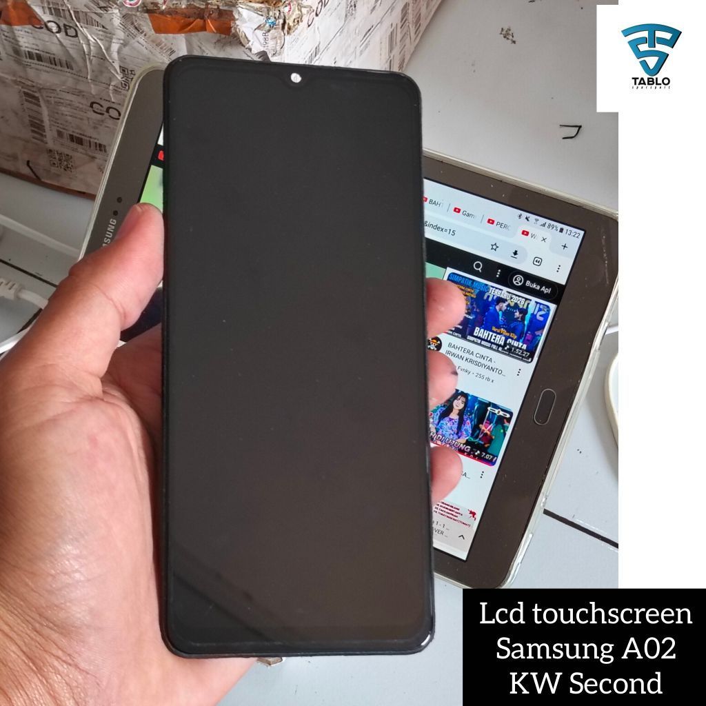 LCD touchscreen Samsung A02 KW Second