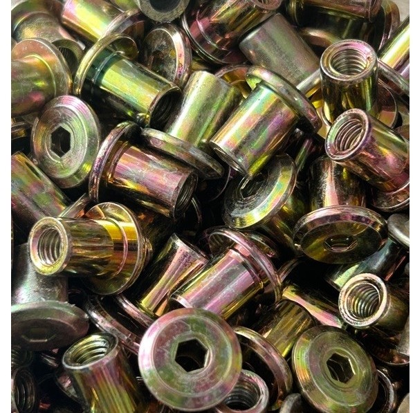 M6 Mur JCN Mur Tutup JCBC Mur Furniture Panjang 17mm
