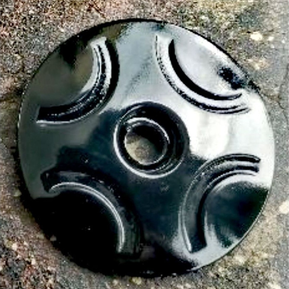 Buletan hitam Bolt Knop BMC Milan KYT X ROCKET Plastik rachet baut baud helm side lock cover