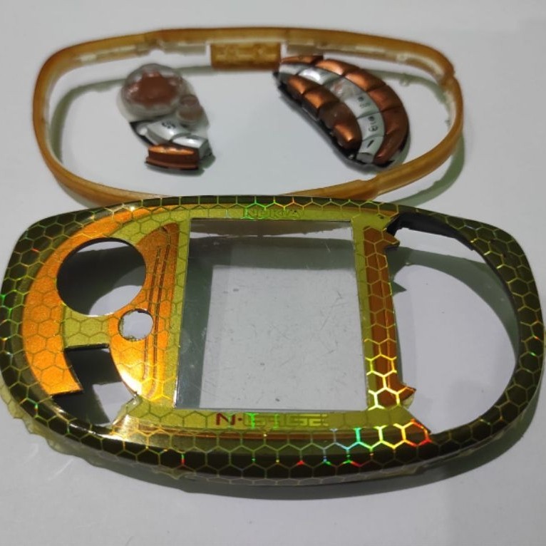 casing case HP Nokia N-gage N gage qd gold