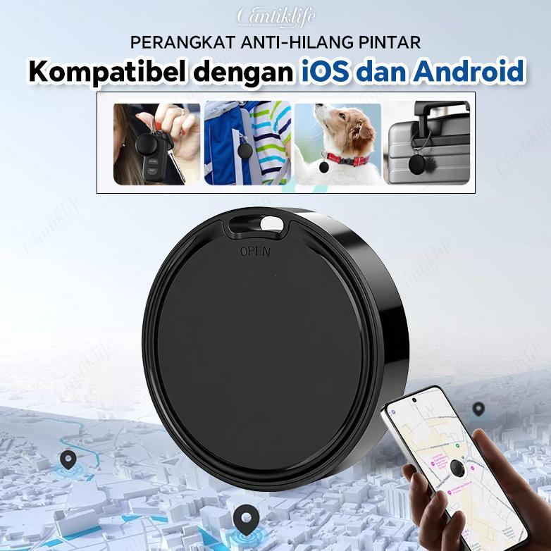 GPS Tracker Mini Anti Lost/Bluetooth alat pelacak/Smart Tag -Kompatibel ANDORID&IOS Cocok untuk Penc