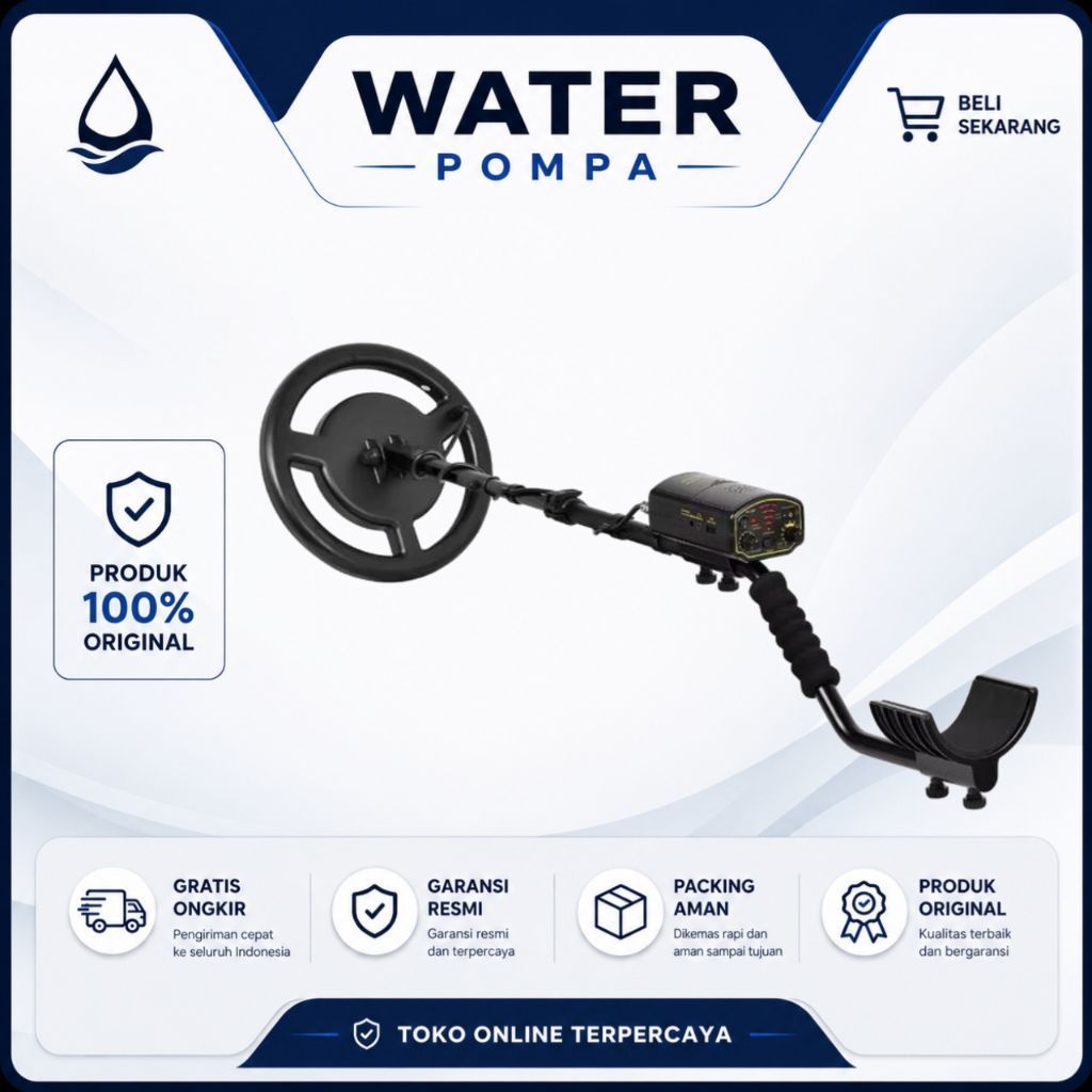 Metal Detector UnderGround emas gold hunter 1.5m smartsensor AR944M