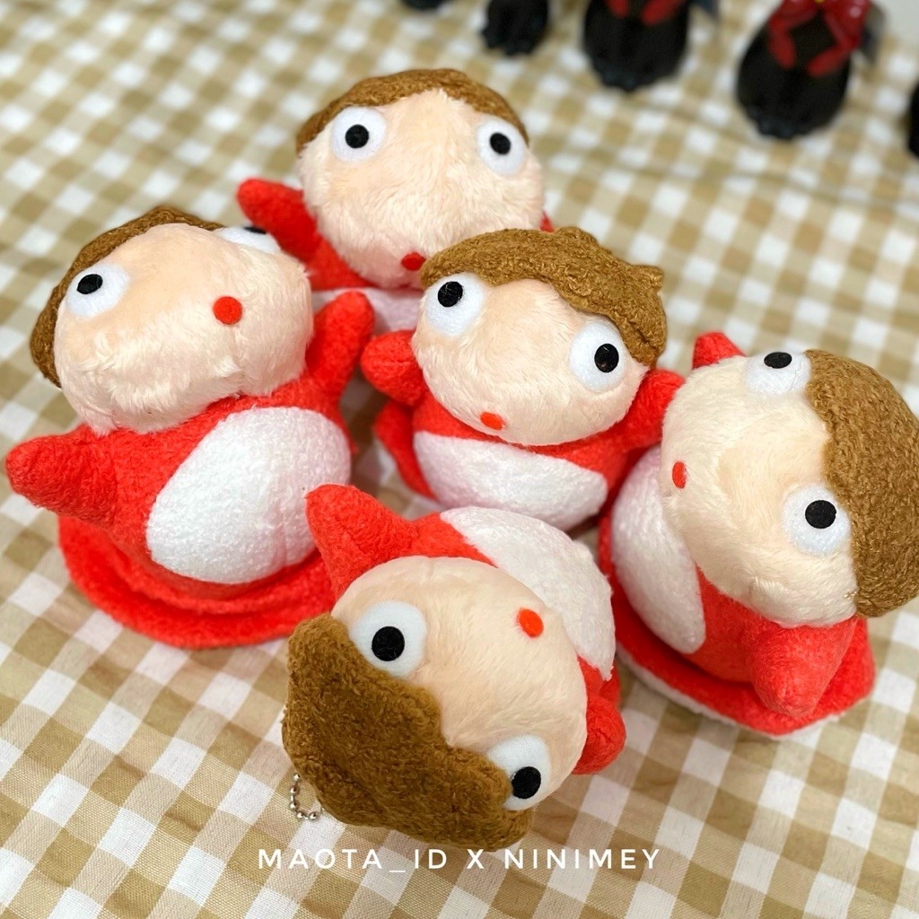 Ponyo Keychain / Ganci Ponyo / Gantungan  Ponyo Sun Arrow