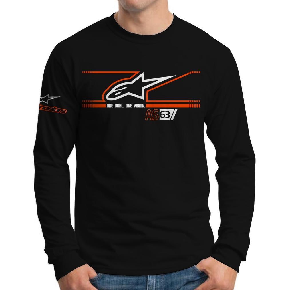 Free Ongkir Kaos Lengan Panjang Pria Ktm Racing Motorcross Trail Tld Gopro Sablon Plastisol Cotton C