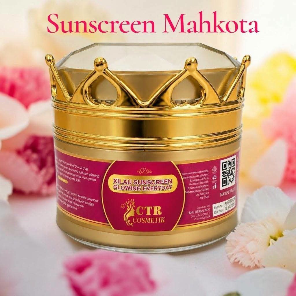 Sunscren mahkota Glowing CTR cosmetik
