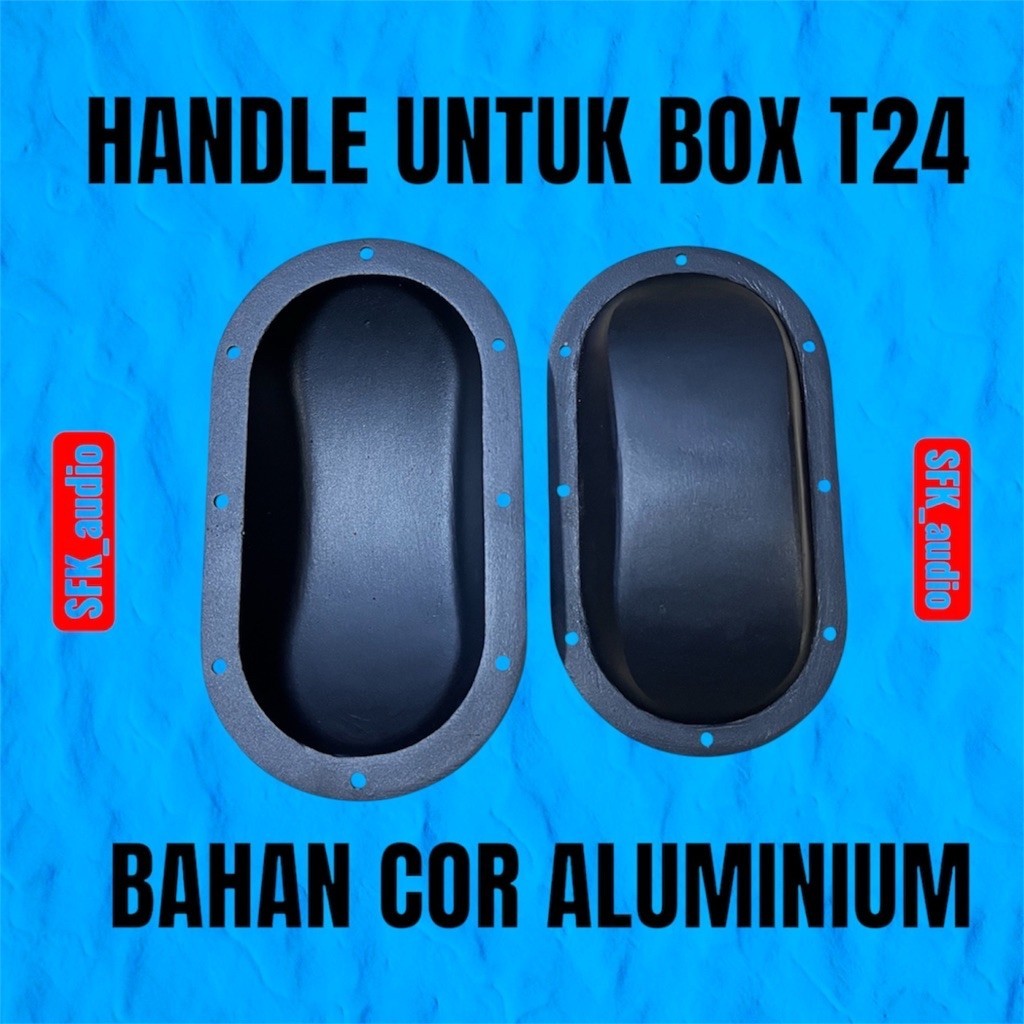 HANDLE BOX T24 BAHAN COR ALUMINIU UK 23X13