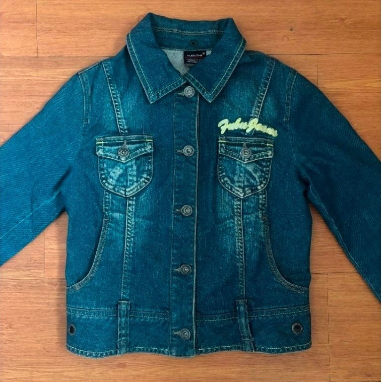 Fubu Jeans Denim Jacket By Aic