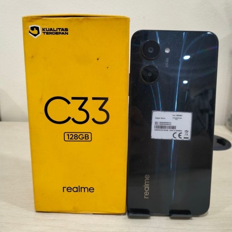 Handphone Realme C33 Ram 4 128GB