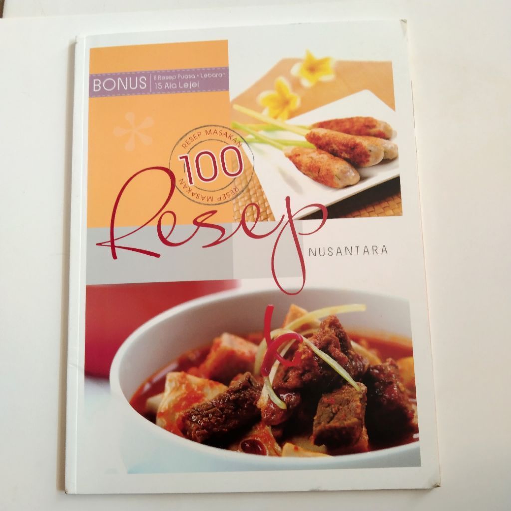 Buku Resep Masak 100 RESEP MASAKAN NUSANTARA