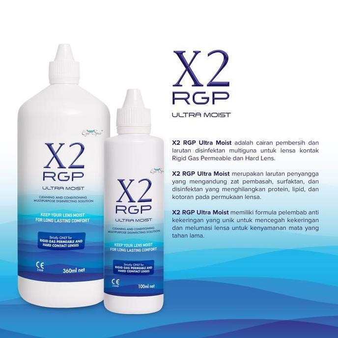 Eyekit- (Khusus Hard Lens&Lensa Rid Gas Permeable) X2 Rgp Ultra Moist