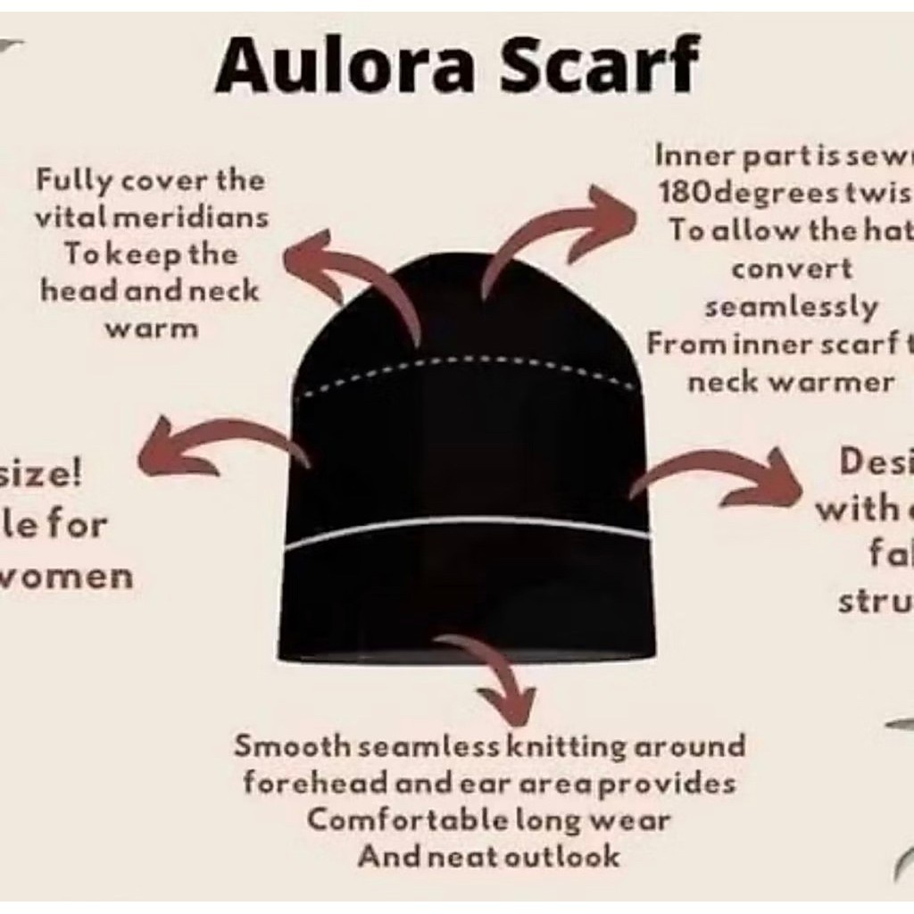 Scarf AULORA ORIGINAL