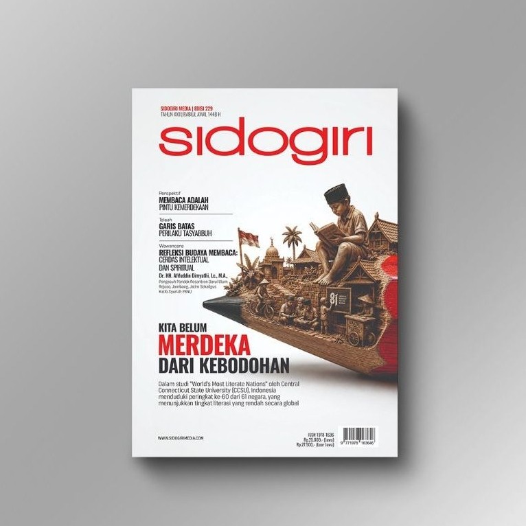 Majalah Sidogiri Media Edisi 229 | KITA BELUM MERDEKA DARI KEBODOHAN