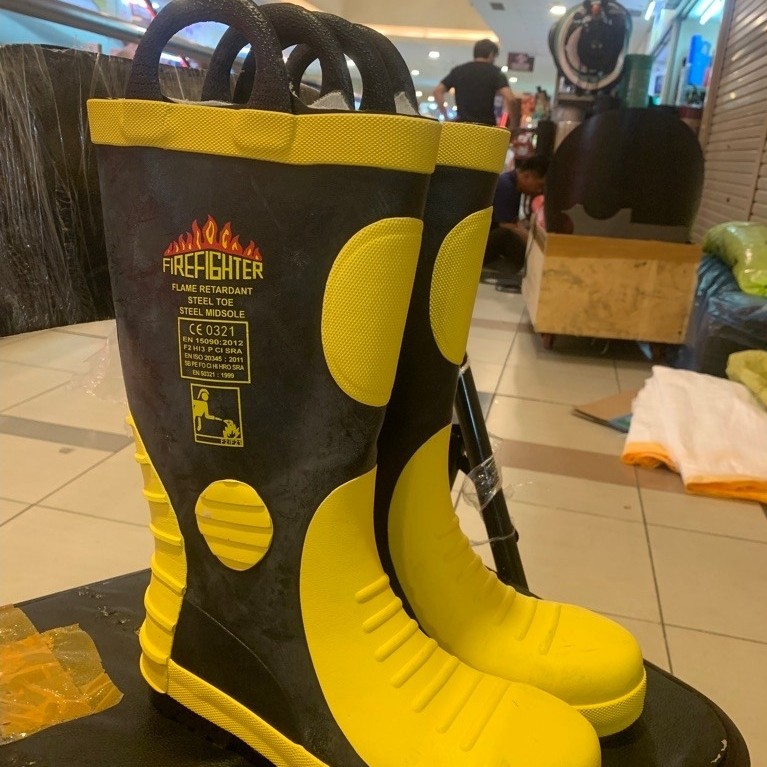 Sepatu Pemadam Fire Fighter / Sepatu Pemadam Kebakaran