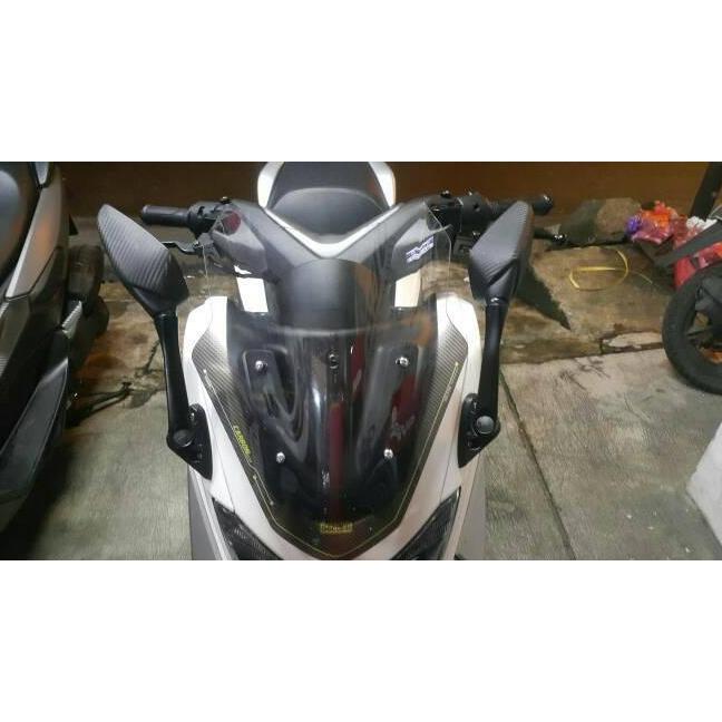 Windshield Sectbill seri Vector Carbon for YAMAHA Nmax