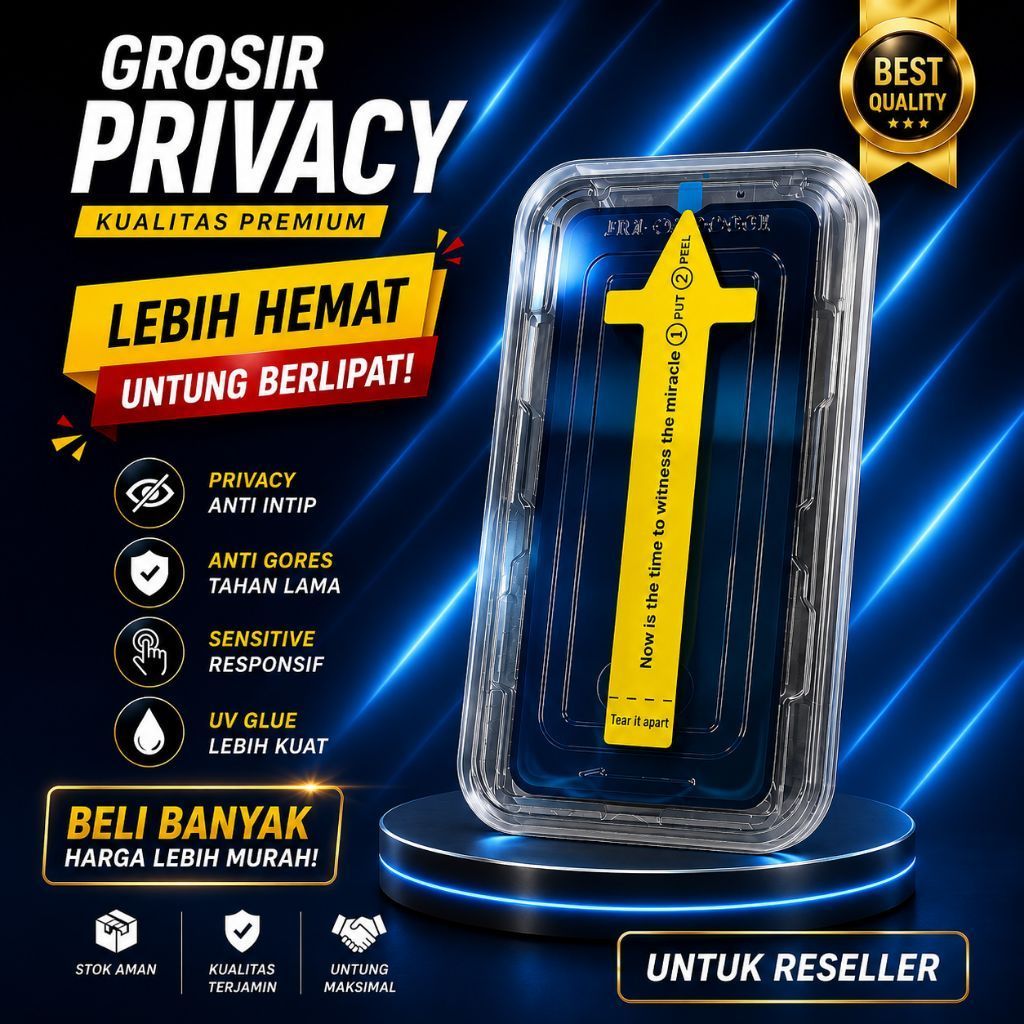 (GROSIR 10 PCS PRIVACY/BISA MIX 2 TIPE @5 PCS) REALME 17/17T/P4X   ANTI GORES GLASS SUPERFIT PRIVACY