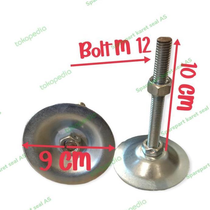 [] Kaki Adjuster Conveyor M 12 / Adjuster Foot kakki meja M 12