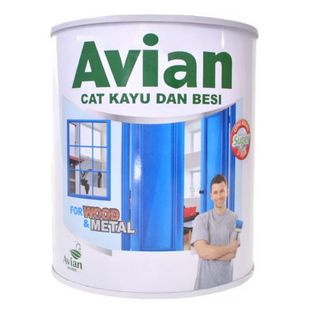Cat Kayu dan besi merk Avian