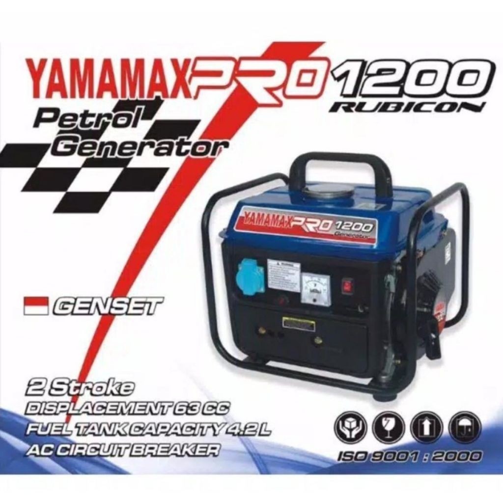 Genset Yamamax Pro 1200 / 2Tak / 750watt