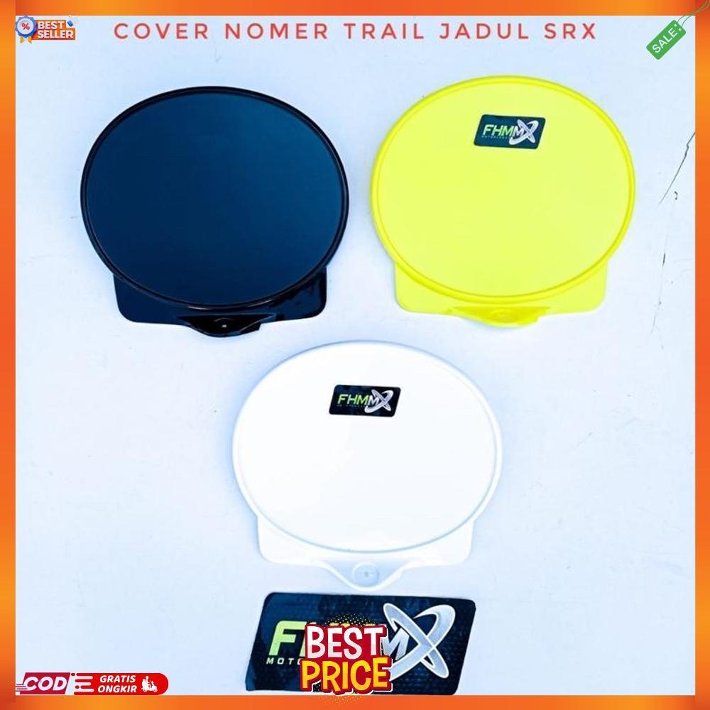 Cover nomer papan nomor trail jadul SRX