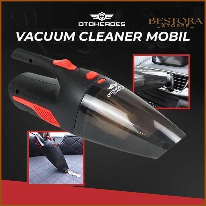 VACUUM CLEANER MOBIL OTOHEROES APY2001-2XCQ VACUUM CLEANER PENYEDOT DEBU MOBIL 120W 5000PA WIRED - V