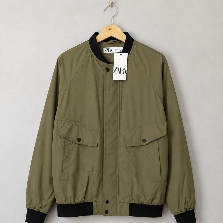 Z4ra Technical Bomber Jacket