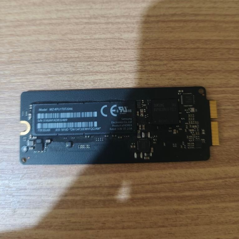SSD MACBOOK ORIGINAL 2015-2017 1TB