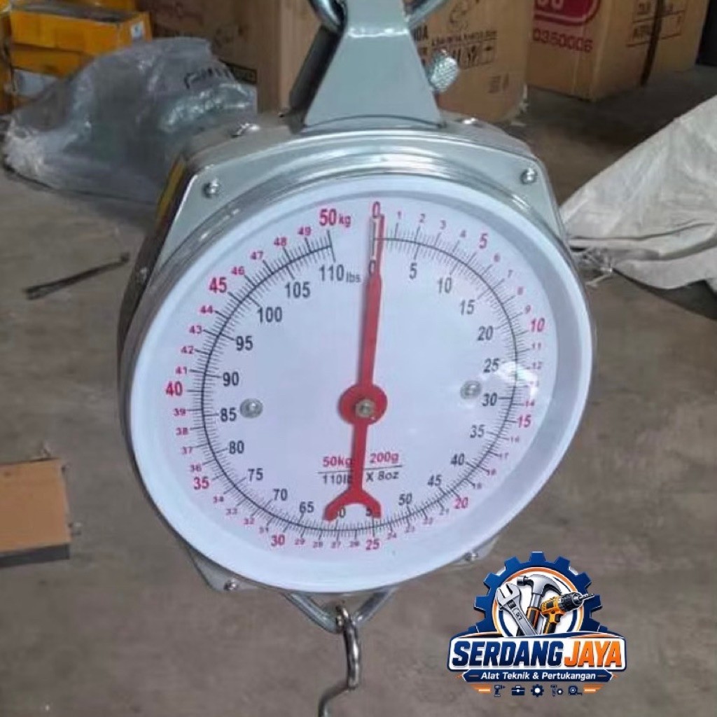 TIMBANGAN GANTUNG ANALOG / TIMBANGAN BUAH 50 KG
