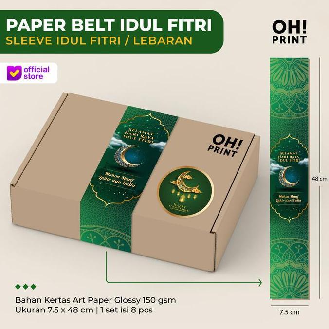 Allthebest- Paper Belt Idul Fitri | Paper Belt Lebaran | Sabuk Box Lebaran