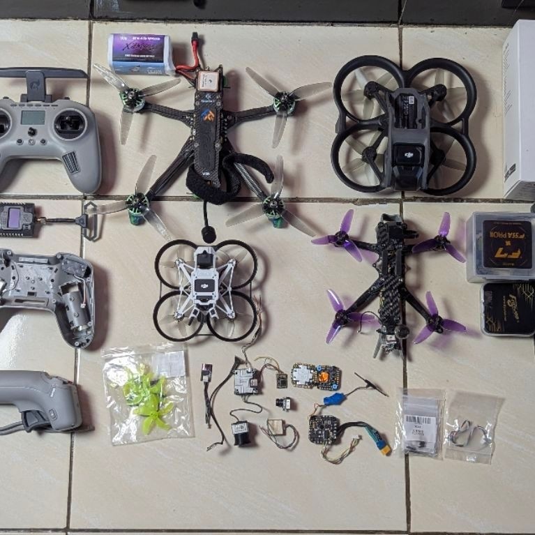 borongan drone fpv rakitan dan avata 1 dll