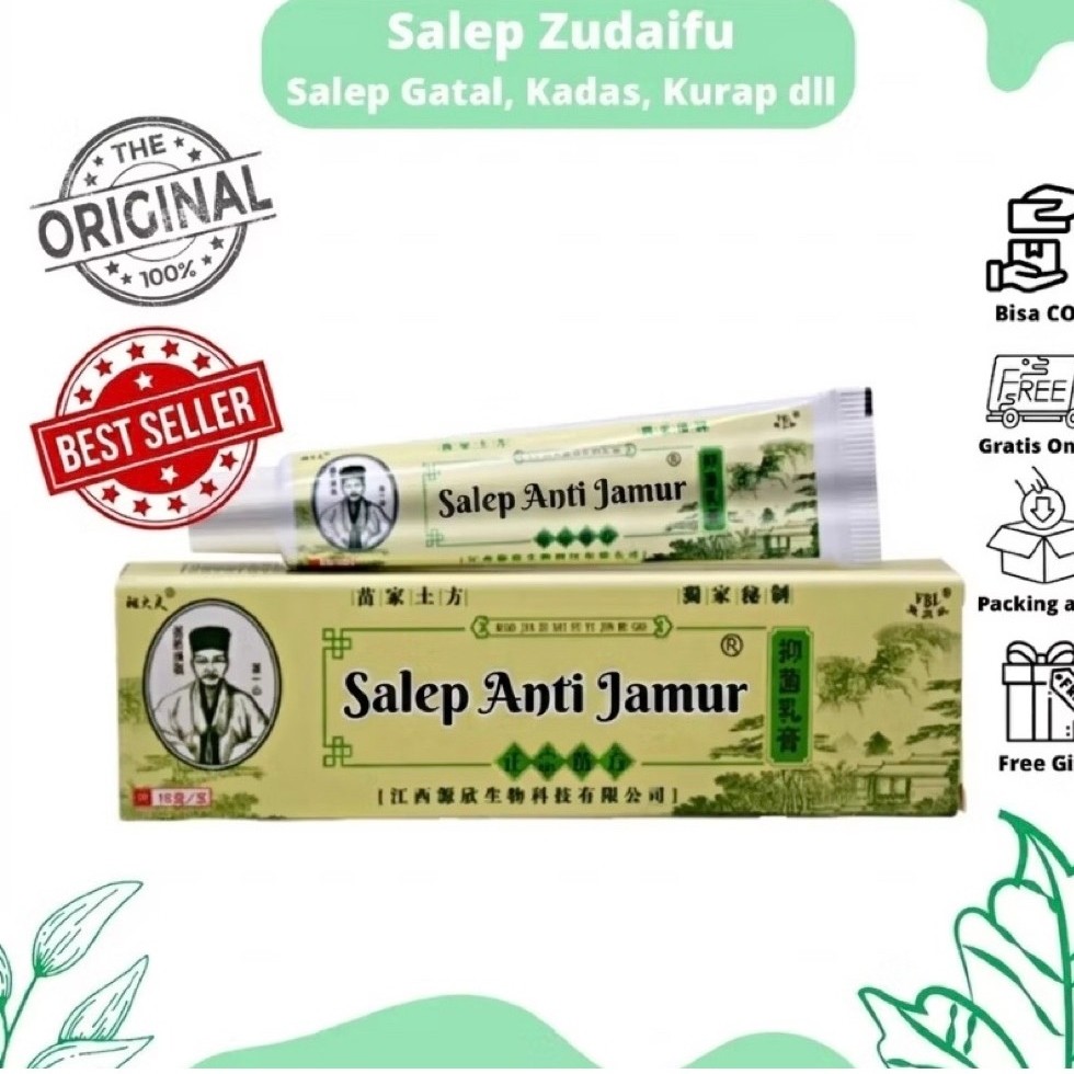 ZUD41FU 100% ORIGINAL SALEP CINA AMPUH ATASI GATAL DAN ALERGI PSORIASIS