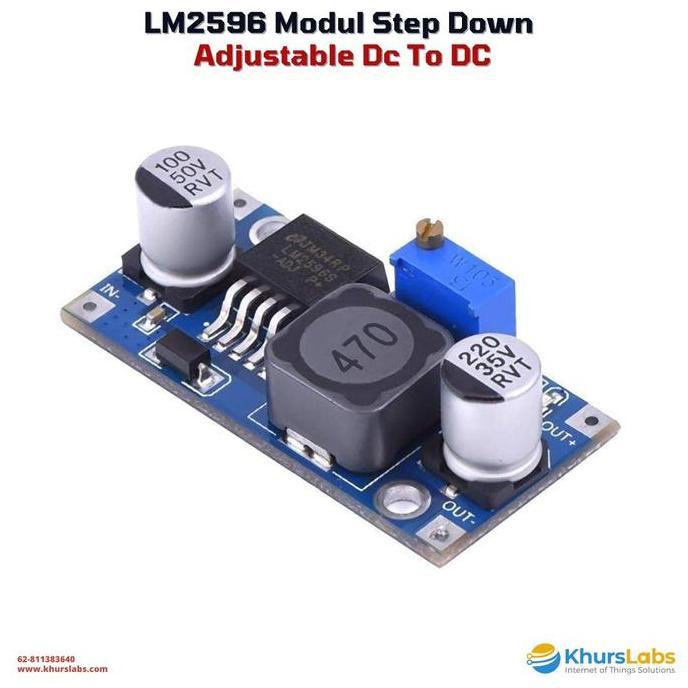 Lm2596 Modul Step Down Adjustable Dc - Lm2596