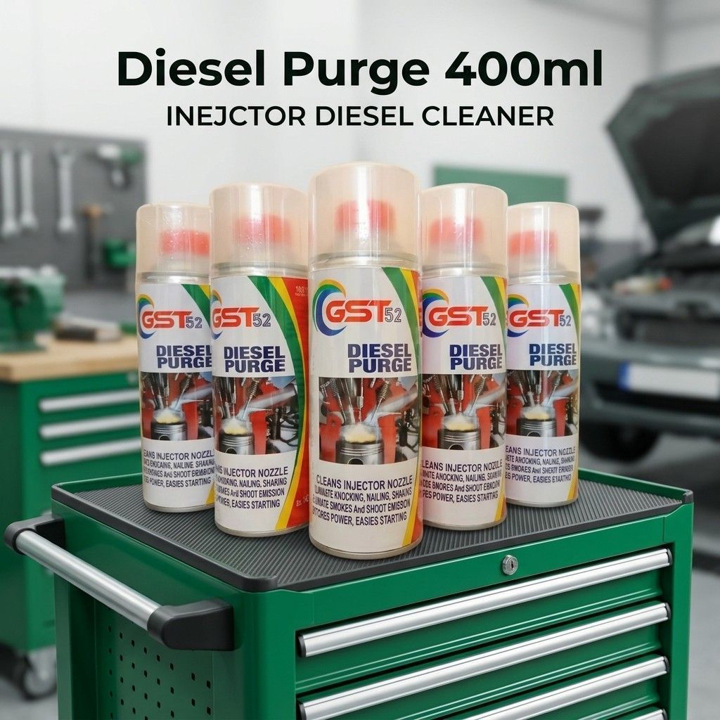 DIESEL PURGE 400ml Pembersih Injektor diesel - Cairan Purging Mesin Diesel Injektor Nozle Cleaner Di