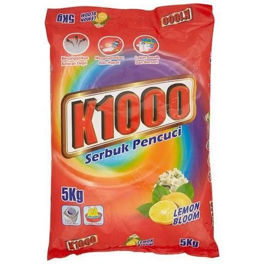 awilajayasentos_ - detergent k1000 serbuk cuci 5 kg lemon bloom sabun deterjen baju bilas