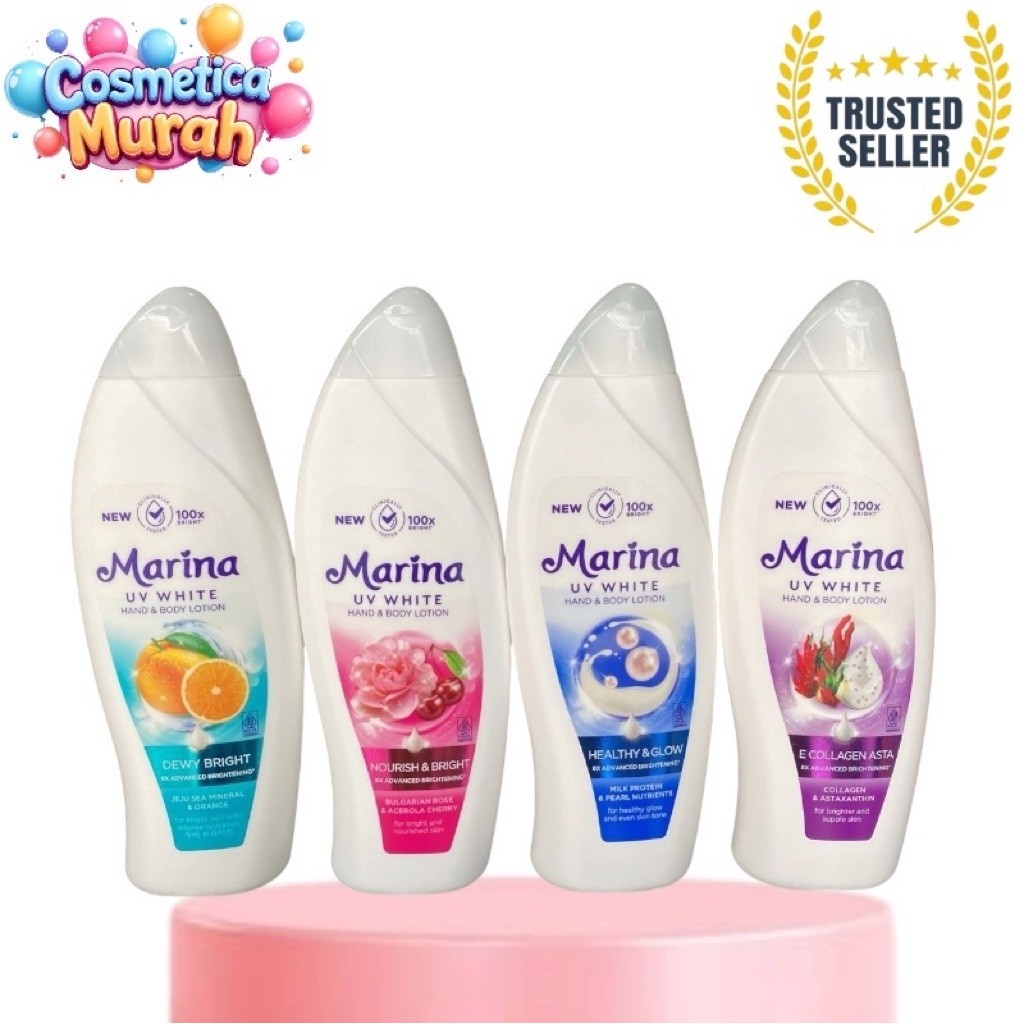 ck] MARINA uv white hand & body lotion 460 ml - 8x advanced brightening