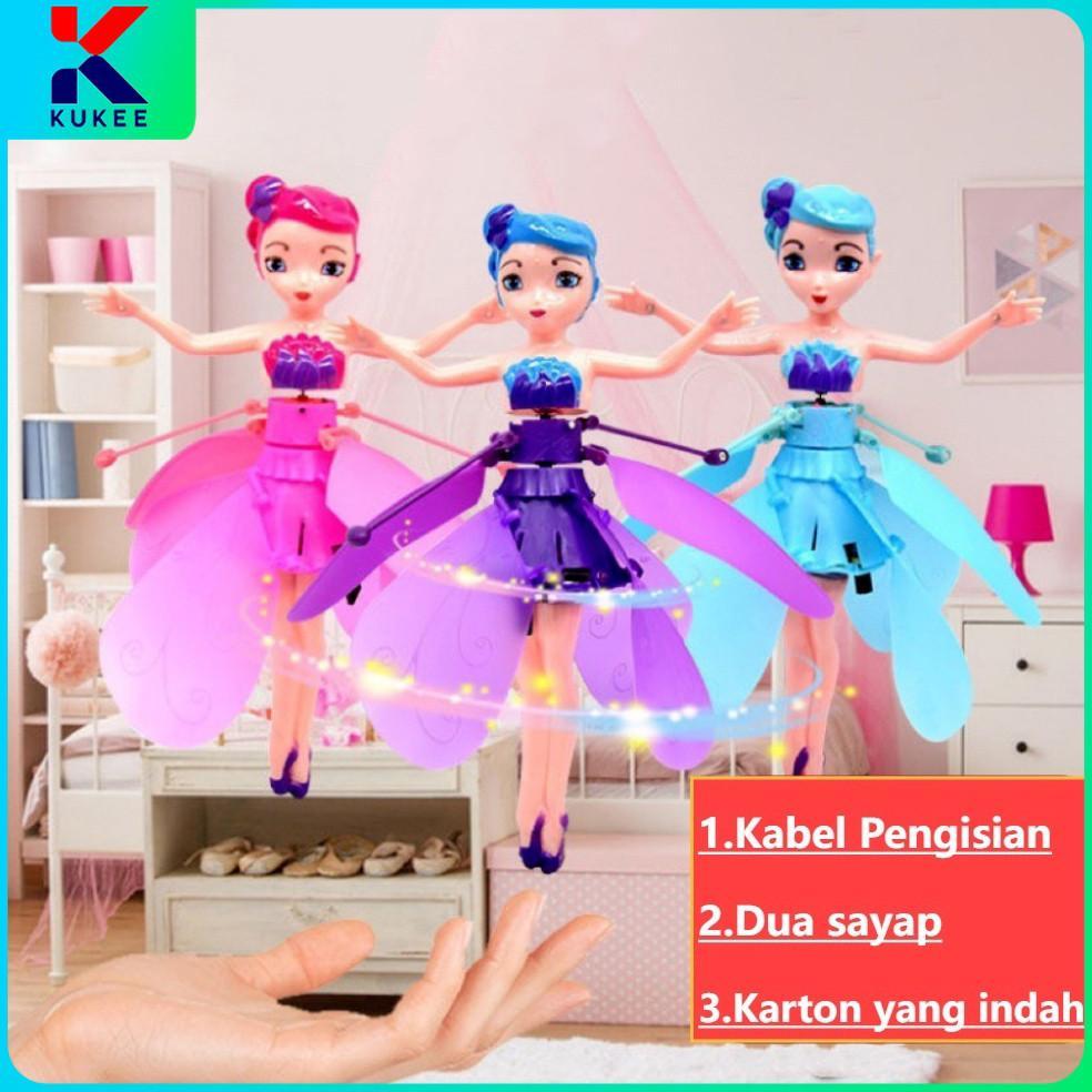 [LUMI] Mainan Anak Mainan Peri Terbang Sensor Karakter Mainan Peri Terbang Sensor Tangan Mainan Peri