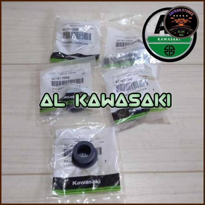 KARET DAMPER BRACKET BRAKET FOOTSTEP ER6 ER6N ER6F NINJA 650 ORIGINAL RESTOCK