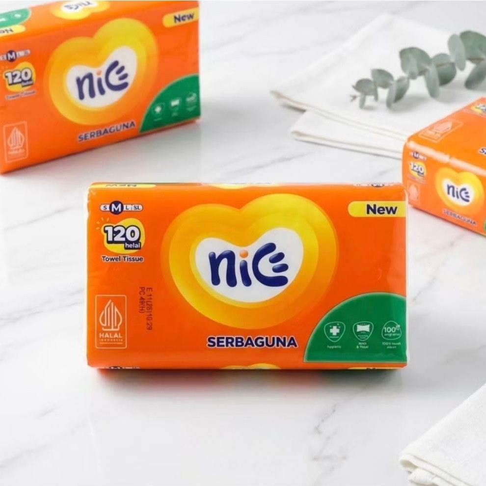 NICE TISSUE TOWEL SERBAGUNA 120s TISU DAPUR