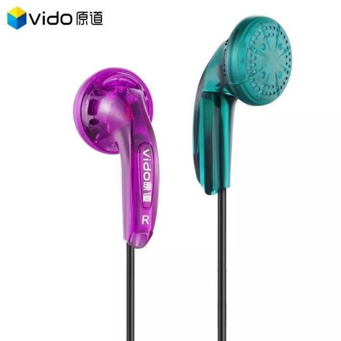 Woi- Vido 22 New Earbud Hifi Earphone Headset Stereo