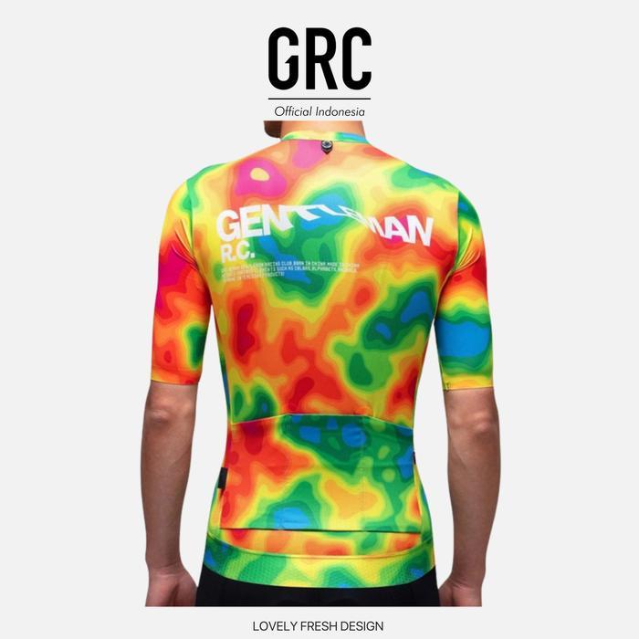 MEN'S JERSEY SEPEDA GRC HEAT MAP TECH JERSEY - XS