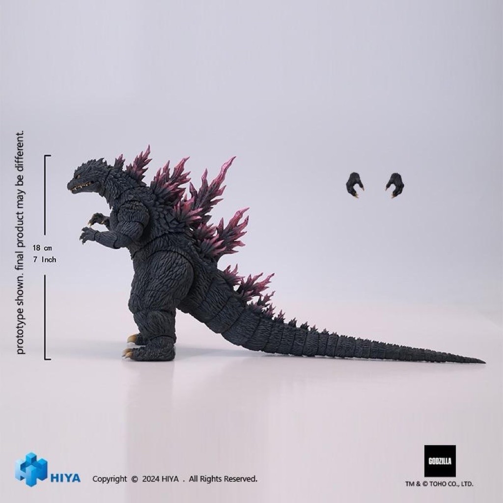 HIYA TOYS EBG0278 Godzilla 2000 : Millennium (1999) Godzilla