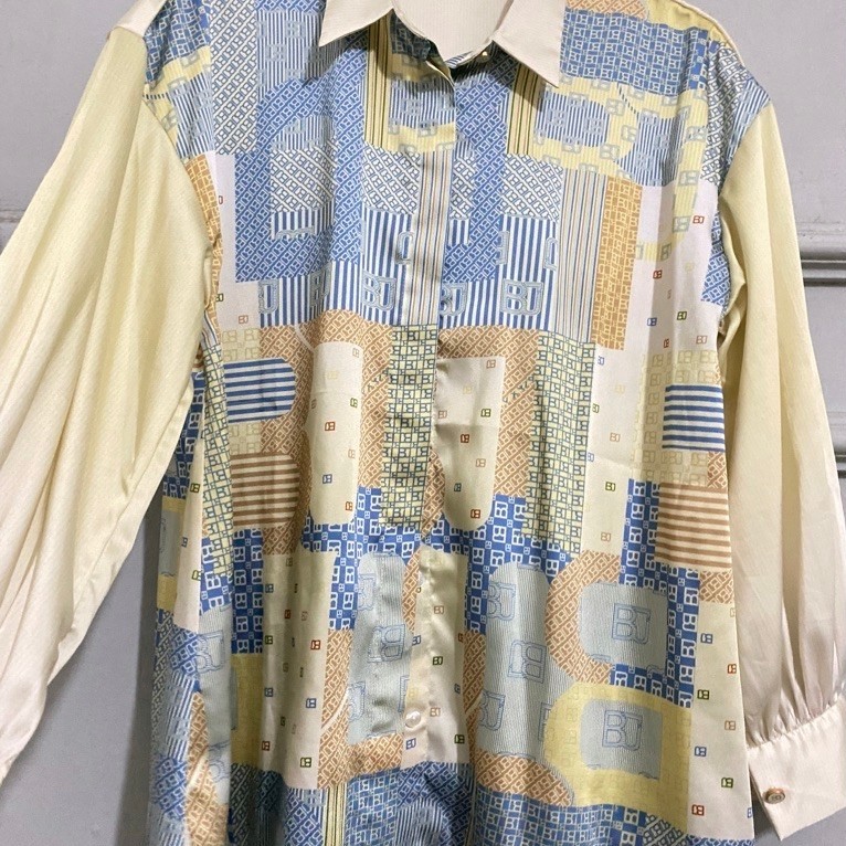 new preloved blouse scarf buttonscarves klamby aleza