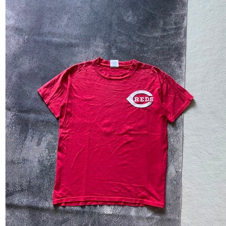 T-Shirt Majestic Reds Dunn Second