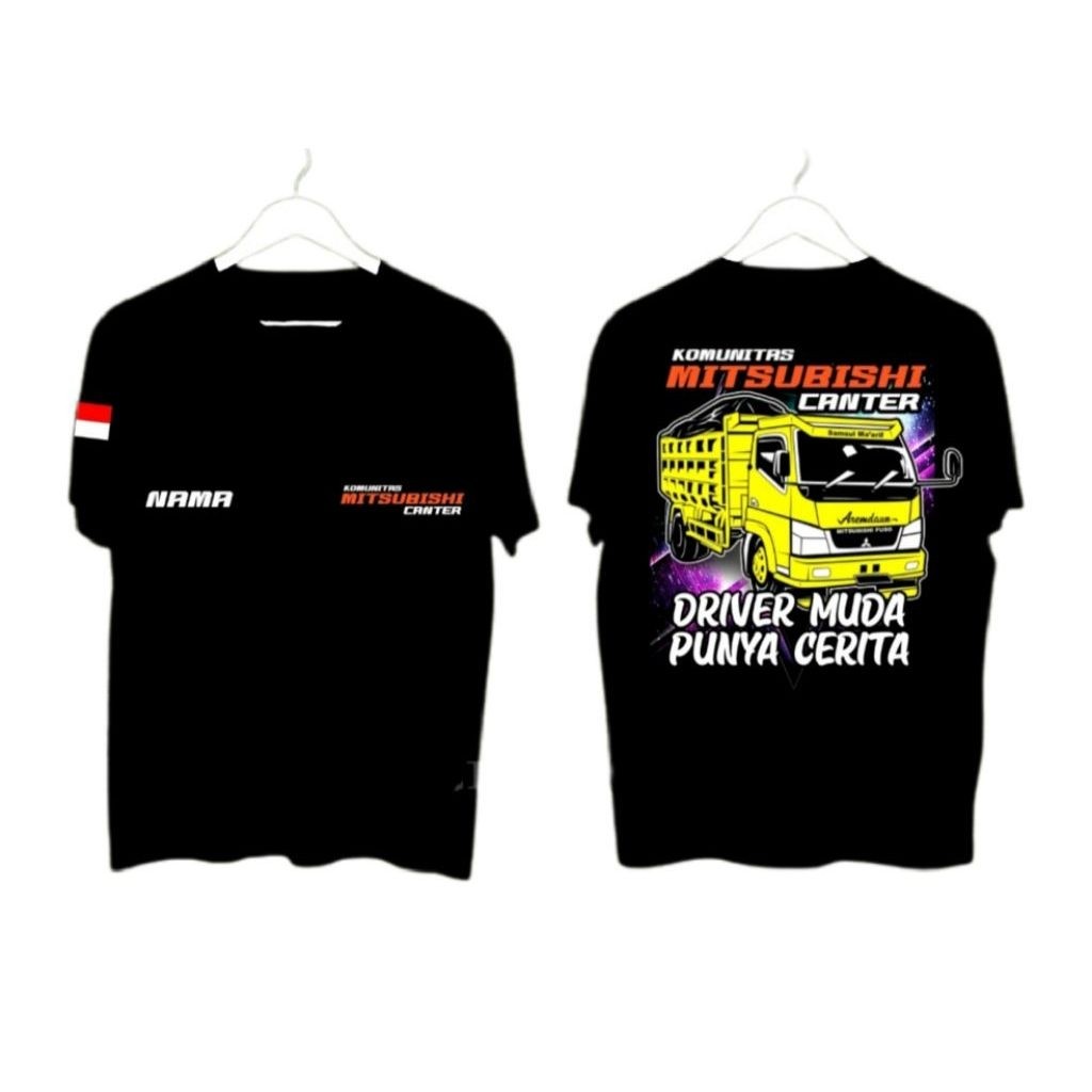 KAOS KOMUNITAS MITSUBISHI CANTER DRIVER MUDA