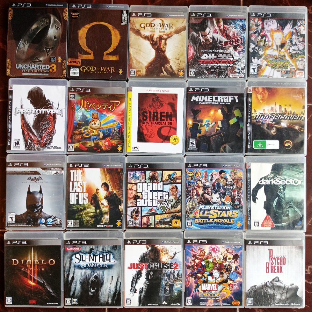 PS3 BD Kaset Game Original