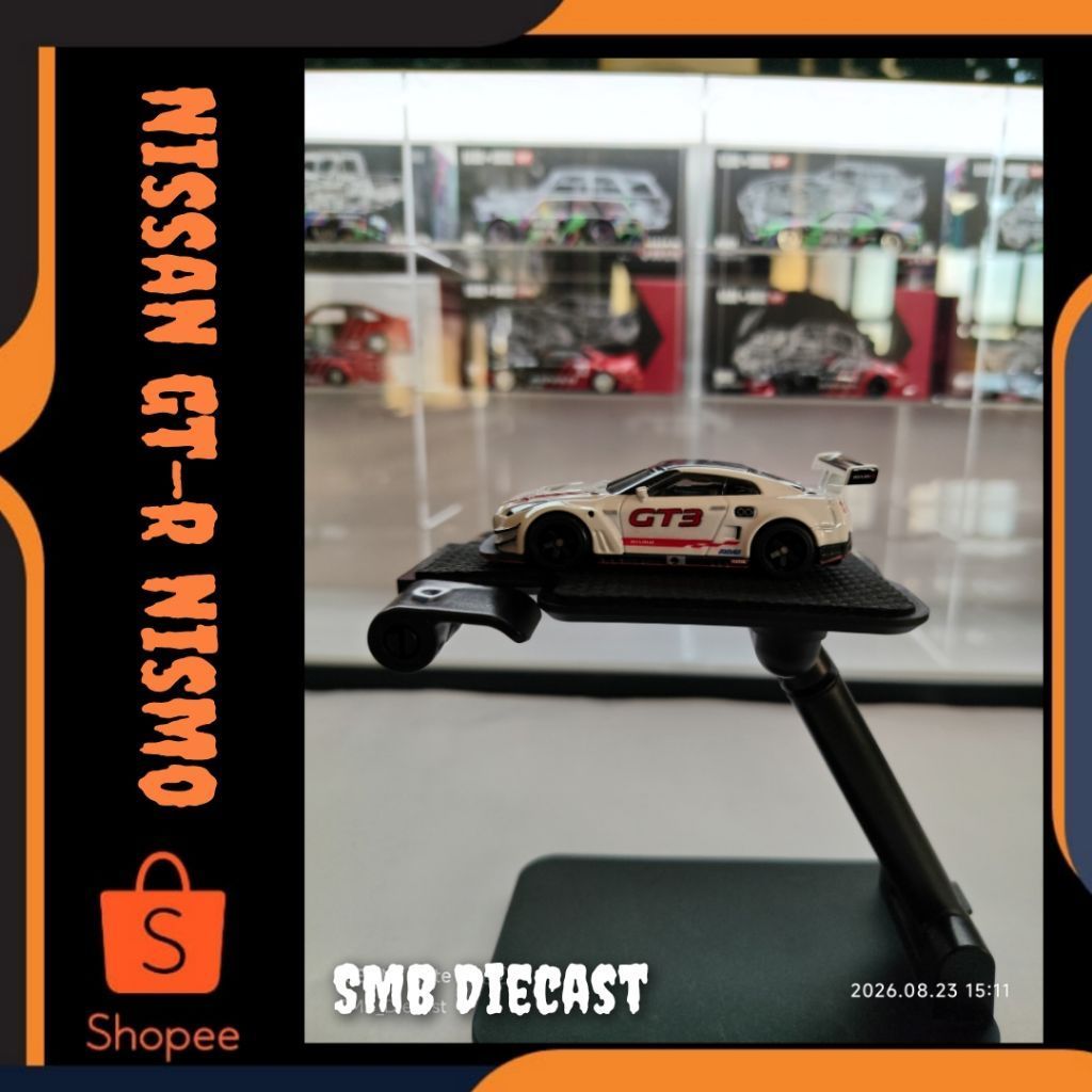 HOT WHEELS NISSAN GT-R NISMO GT3 FROM TWO PACK (PRRMIUM)