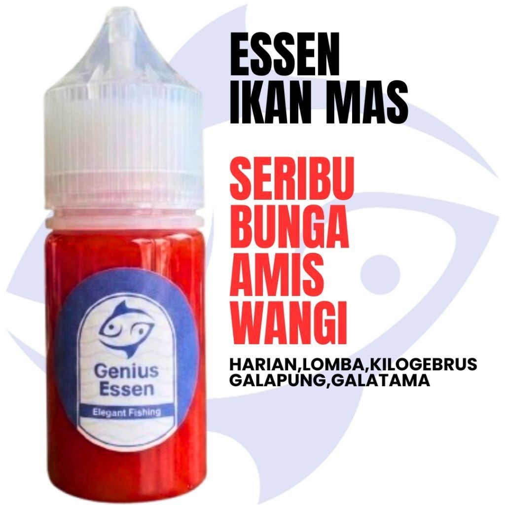 ESSEN IKAN MAS AROMA SERIBU BUNGA AMIS WANGI essen ikan mas harian essen ikan mas lomba essen ika. m