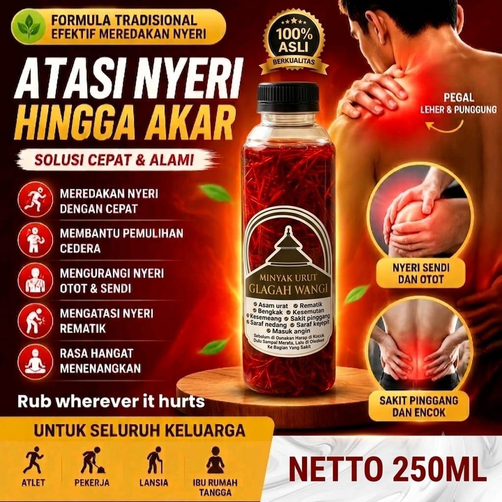 minyak urut glagah wangi