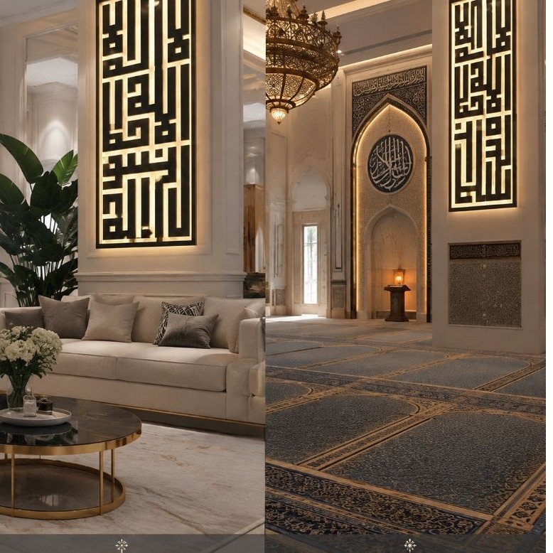 Krawangan pvc board premium / ornamen lafadz / dekorasi rumah / ornamen dinding