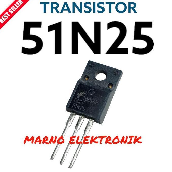 TRANSISTOR TR 51N25 51 N 25 ASLI ORI ORIGINAL MRN99
